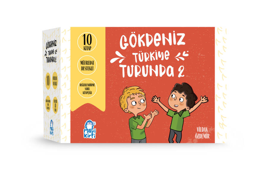 Gökdeniz Türkiye Turunda 2 - 4. Sınıf Hikaye Seti
