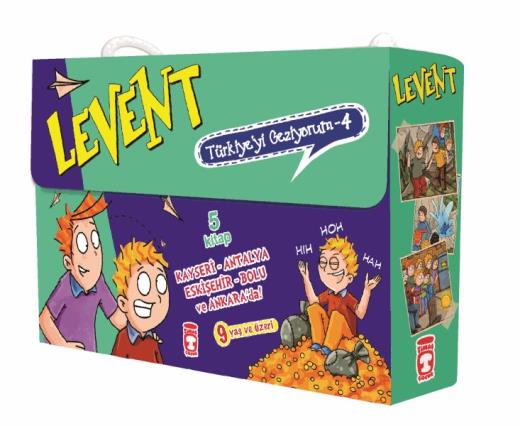 Levent Türkiye'yi Geziyorum 4. Set - (5 Kitap)