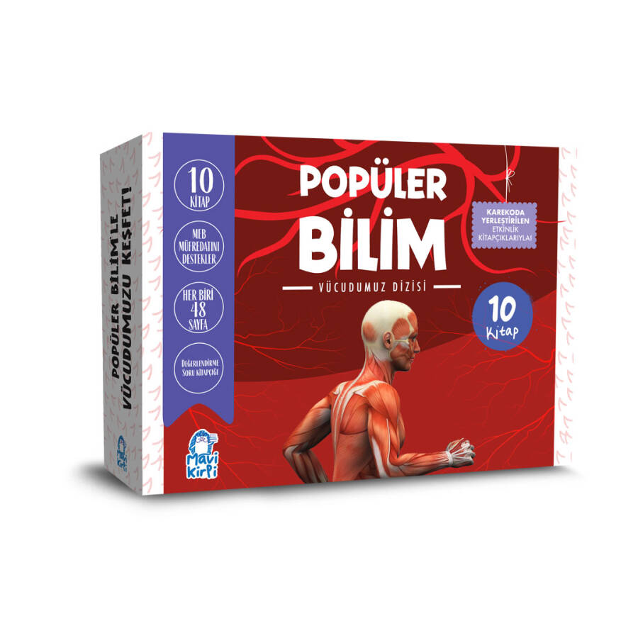 Popüler Bilim Vücudumuz Set (10 Kitap)